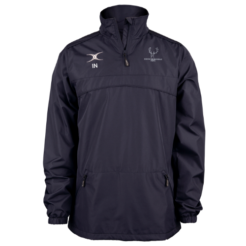 gilbert-rugby-north-ribblesdale-rfc-photon-giacca-1-4-zip-junior-blu-navy image 1