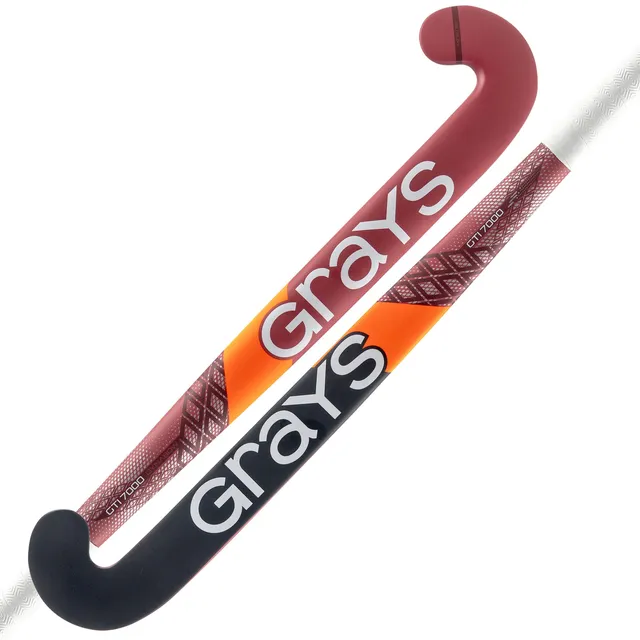grays-gti7000-dynabow-mazza-hockey-indoor-composite-rosso-argento image 1