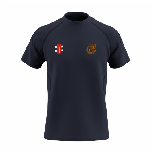 gray-nicolls-gts-t-shirt-manica-corta-senior-winsford-cc-blu-navy image 1
