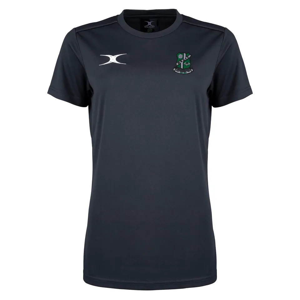 gilbert-rugby-wharfedale-rufc-senior-maglia-tee-photon-ii-manica-corta-nera image 1