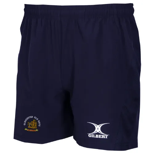 gilbert-rugby-gloucester-old-boys-rfc-shorts-leisure-donna-blu-navy image 1