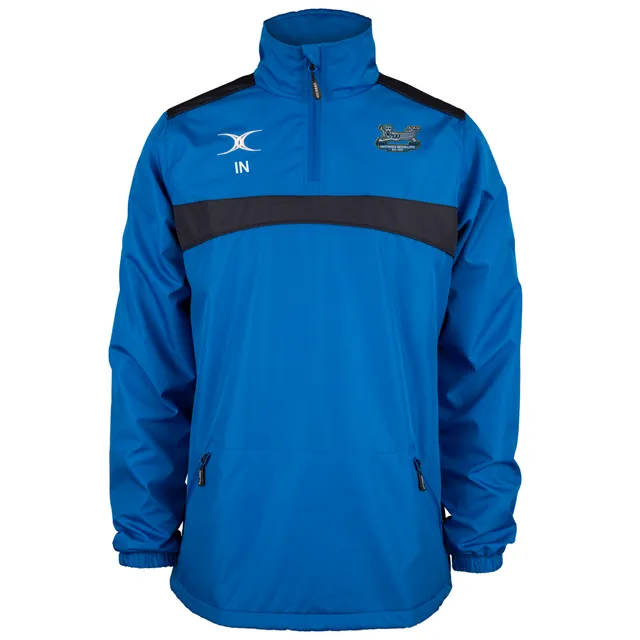 gilbert-rugby-hastings-bexhill-rfc-giacca-photon-1-4-zip-royal-navy-adulto image 1
