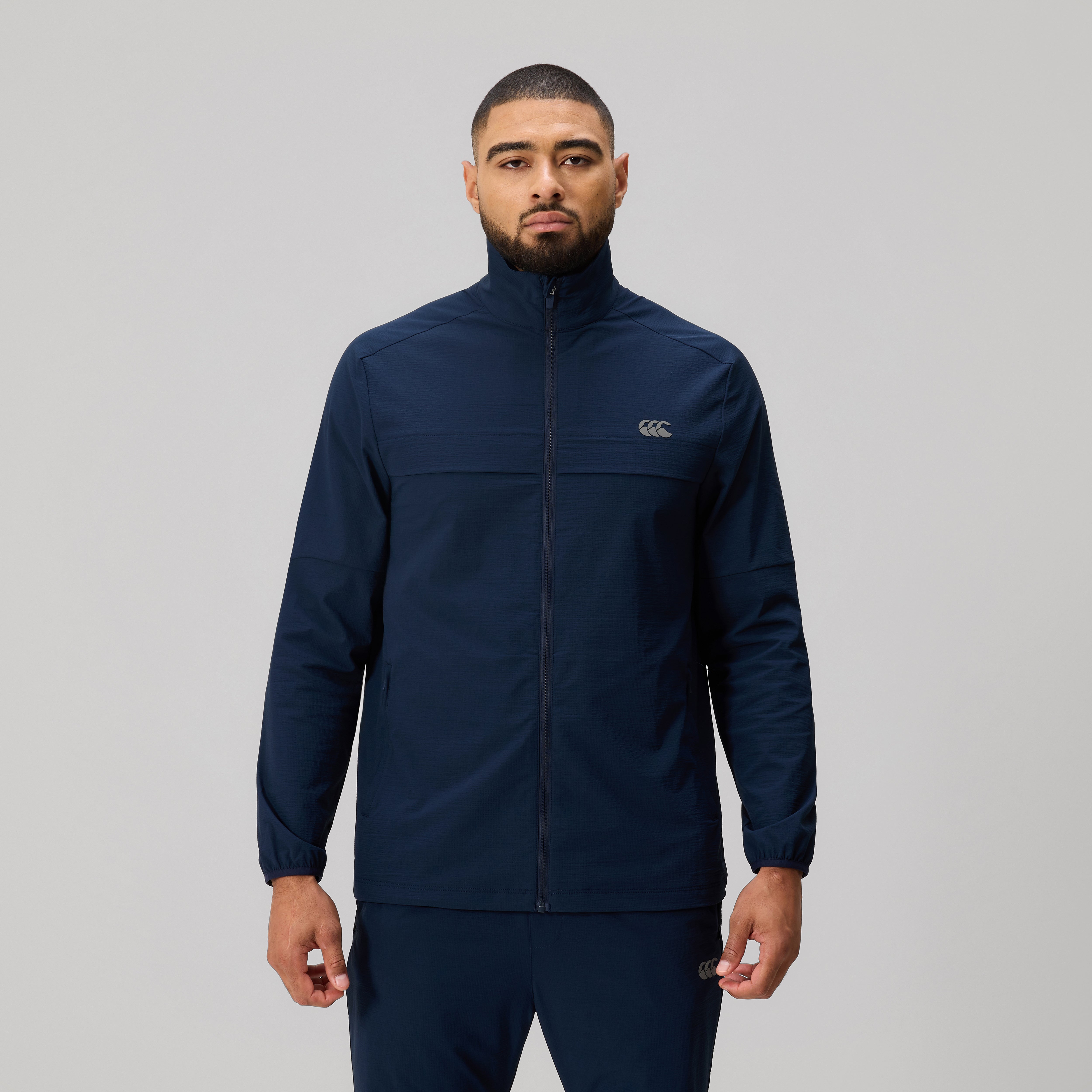 canterbury-tempo-full-zip-uomo-giacca-rugby-blu image 3