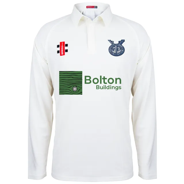 gray-nicolls-matrix-v2-maglia-cricket-manica-lunga-senior-laughton-cc-avorio image 1