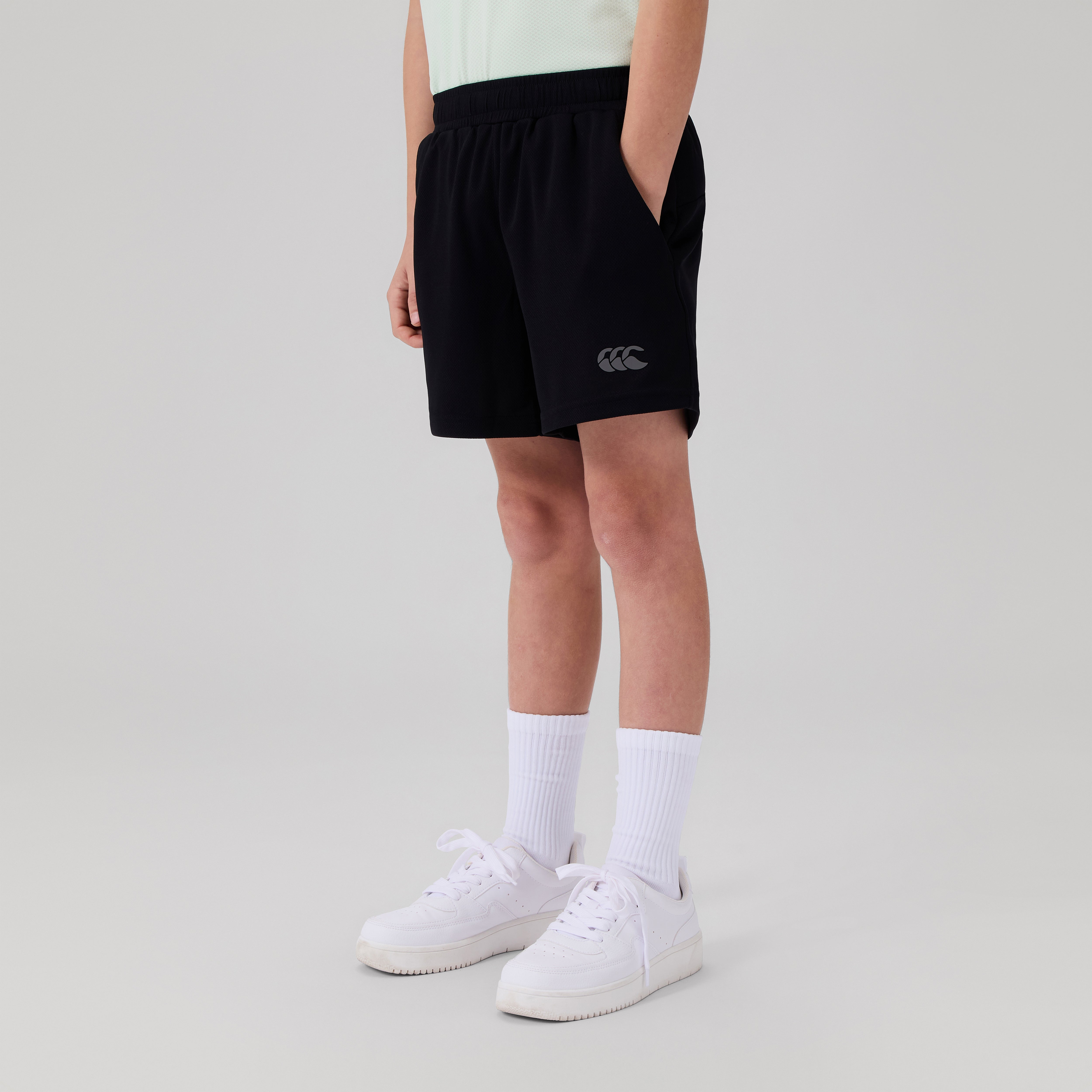 canterbury-tempo-knit-short-bambino-pantaloncino-rugby-nero image 3