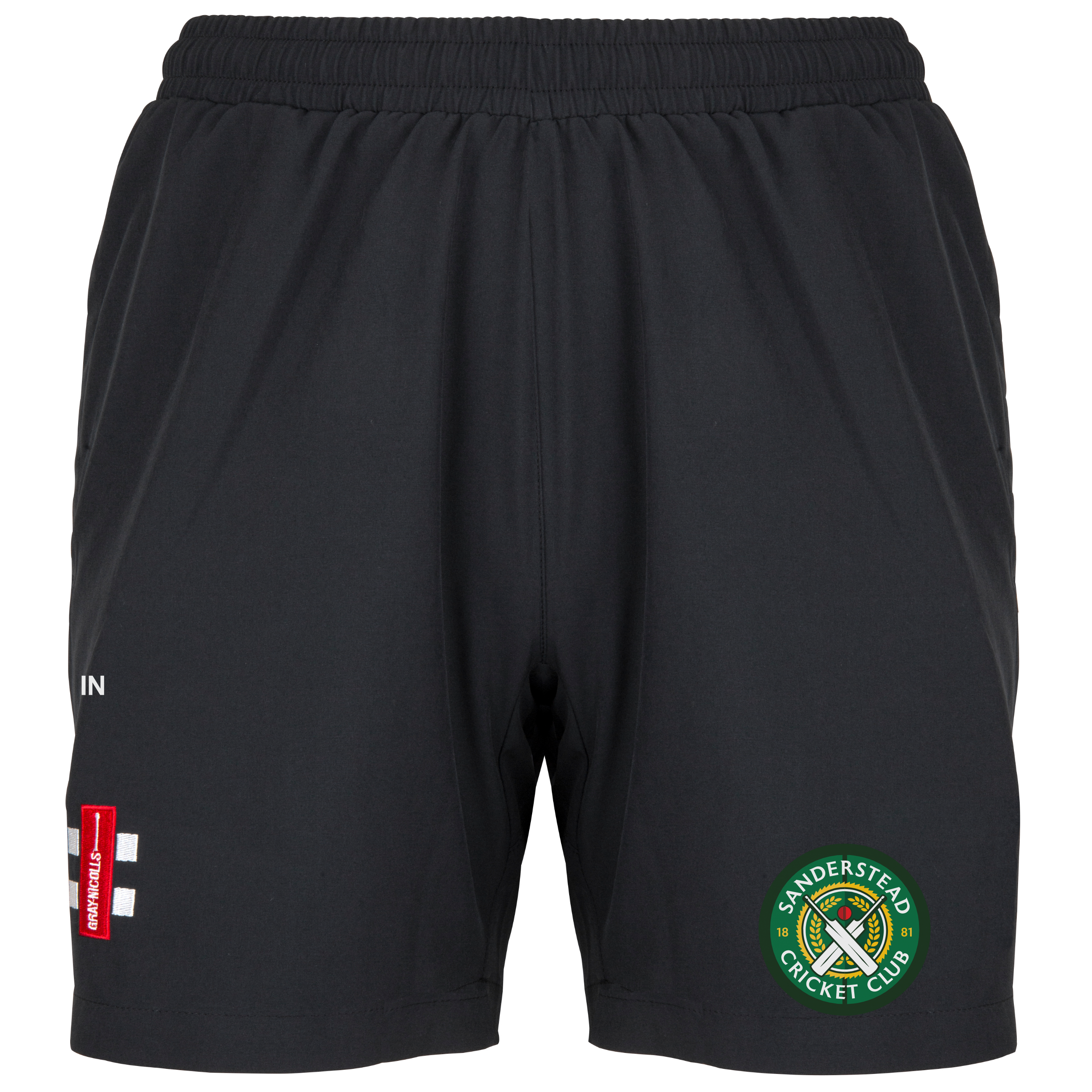 gray-nicolls-sanderstead-cc-pantaloncini-donna-velocity-neri image 1