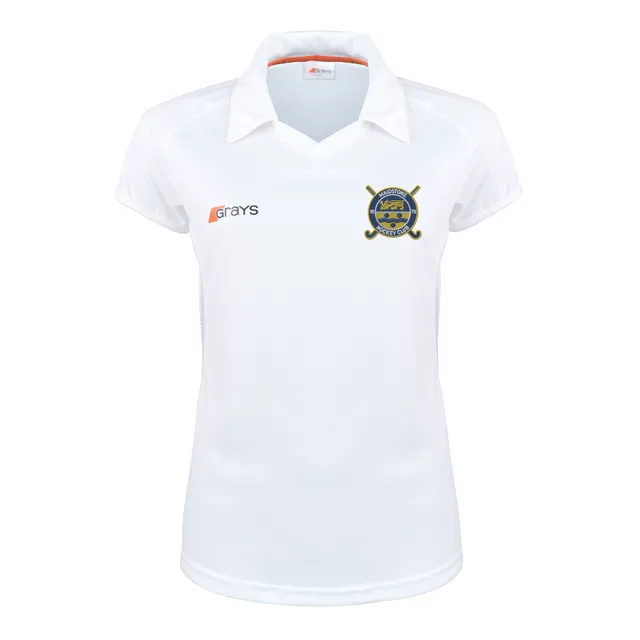 grays-maidstone-hockey-club-maglia-trasferta-donna-bianco-navy image 1