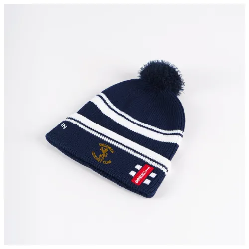 gray-nicolls-sheldwich-cc-senior-bobble-hat-blu-navy image 1