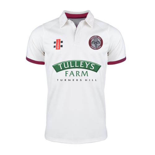 gray-nicolls-turners-hill-cc-senior-maglia-pro-performance-v2-manica-corta-avori image 1