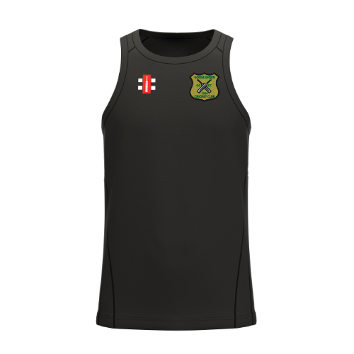 gray-nicolls-goose-green-atom-vest-senior-black-gilet-training-cricket image 1