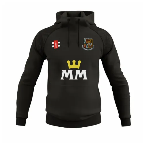 gray-nicolls-royton-cricket-club-senior-felpa-con-cappuccio-gts-nera image 1