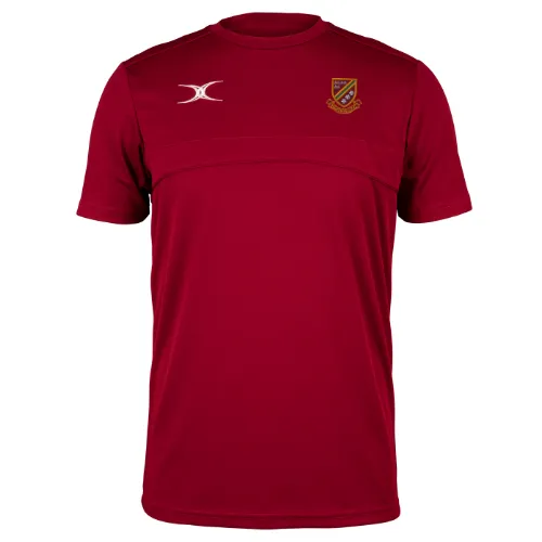 gilbert-rugby-photon-t-shirt-bambino-bordeaux-heath-rufc image 1