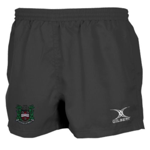 gilbert-rugby-whitby-rfc-saracen-v3-pantaloncini-match-senior-nero image 1