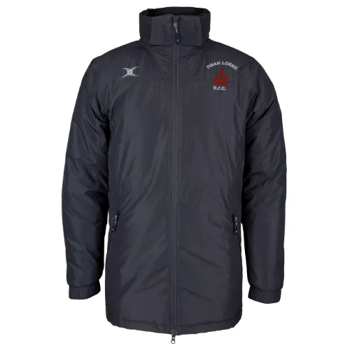 gilbert-rugby-oban-lorne-rfc-pro-giacca-all-weather-senior-nera image 1