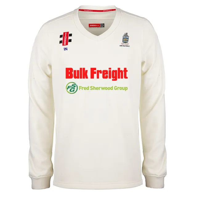 gray-nicolls-pro-performance-maglione-match-cricket-junior-long-whatton-cc-avori image 1