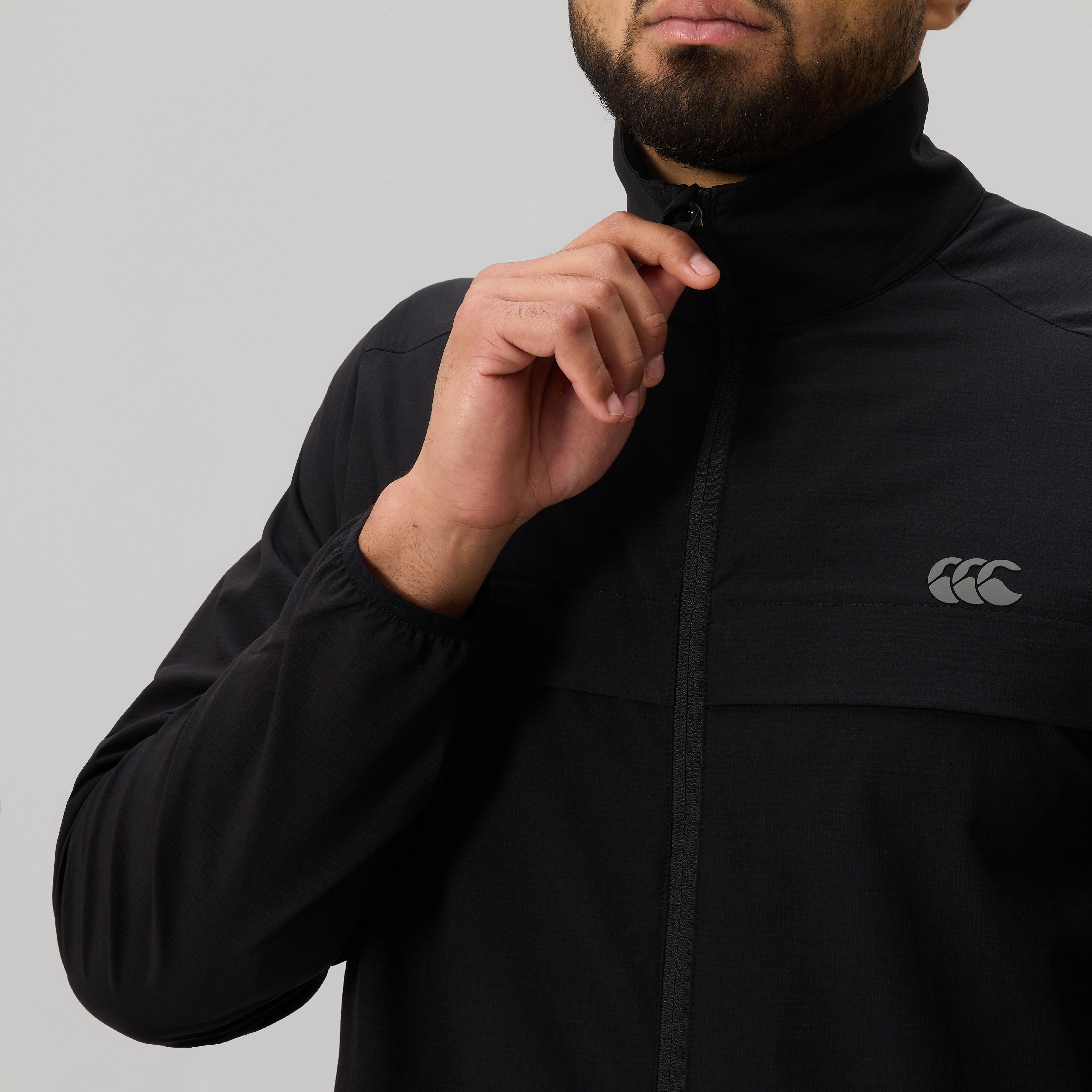 canterbury-tempo-giacca-full-zip-uomo-nero image 7