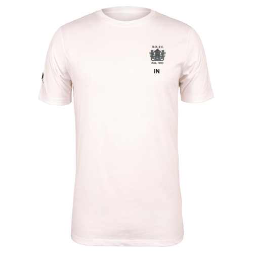 gilbert-rugby-dunfermline-rfc-quest-t-shirt-junior-bianca-bambino image 1