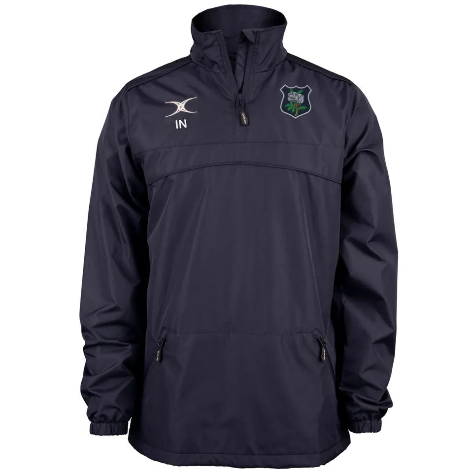 gilbert-rugby-yorkshire-rfu-photon-1-4-zip-bambino-blu-navy image 1