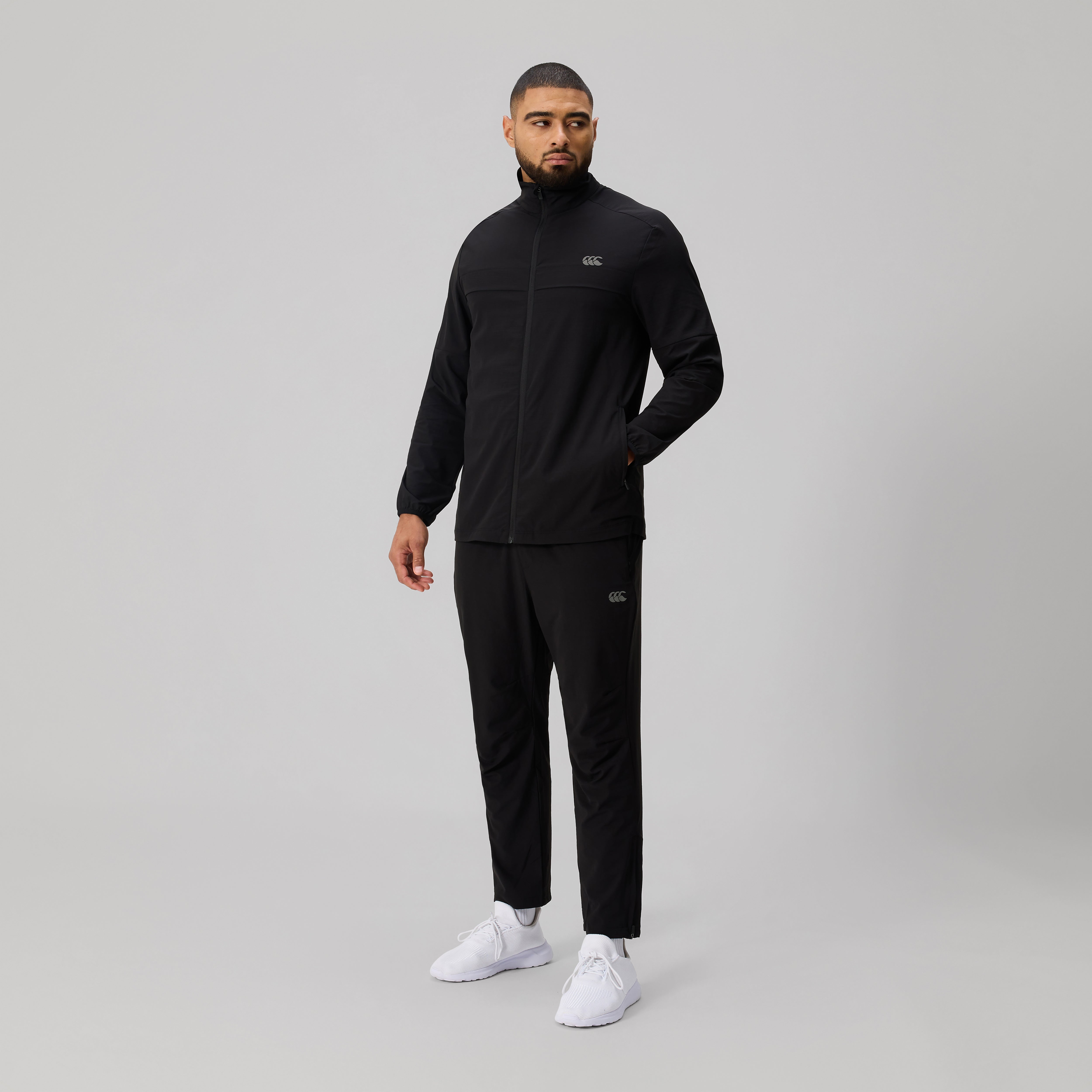 canterbury-tempo-giacca-full-zip-uomo-nero image 2