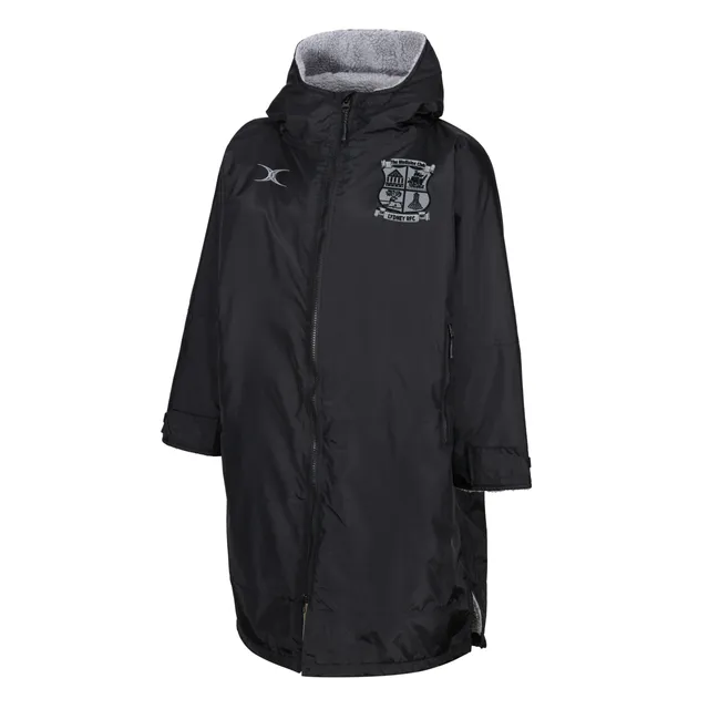 gilbert-rugby-lydney-rfc-senior-all-weather-change-robe-jacket-nera image 1