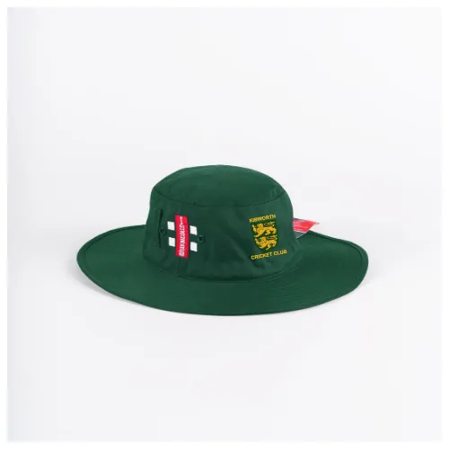 gray-nicolls-kibworth-cc-senior-cappello-da-sole-verde image 1