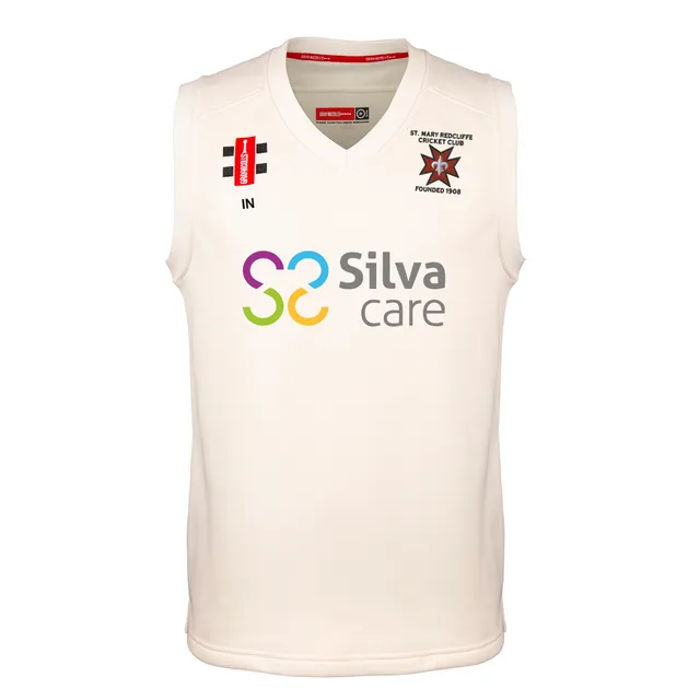 gray-nicolls-st-mary-redcliffe-pro-performance-slipover-match-avorio-junior image 1
