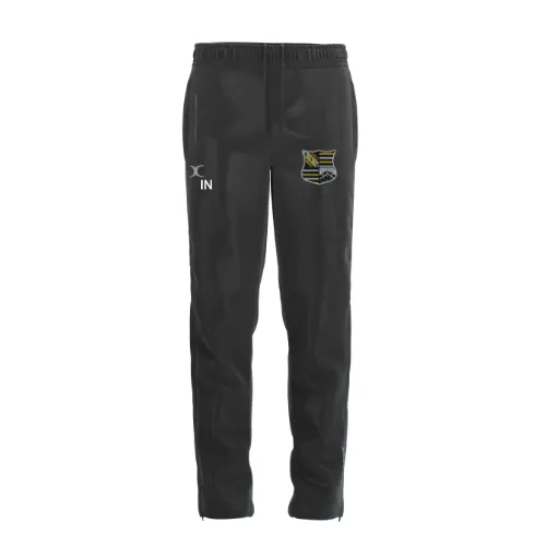 gilbert-rugby-oadby-wyggestonians-rfc-tts-pantaloni-antipioggia-junior-nero image 1