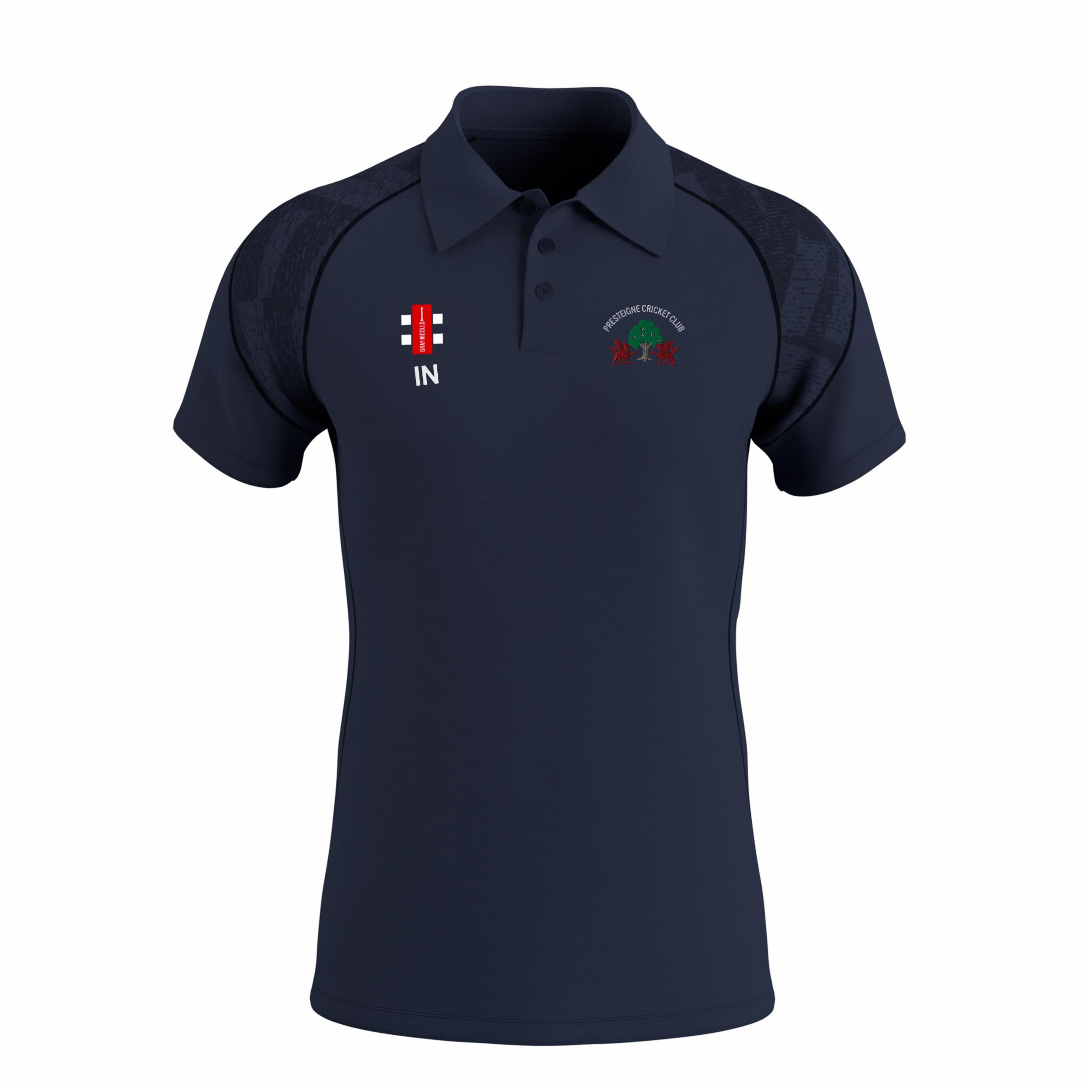 gray-nicolls-presteigne-cc-senior-polo-gts-a-maniche-corte-blu-navy-scuro image 1