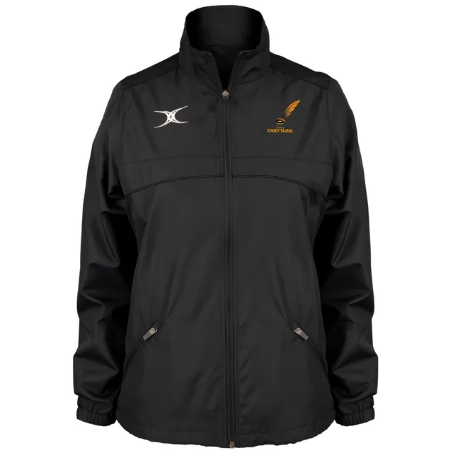 gilbert-rugby-currie-chieftains-donna-photon-giacca-full-zip-nera image 1