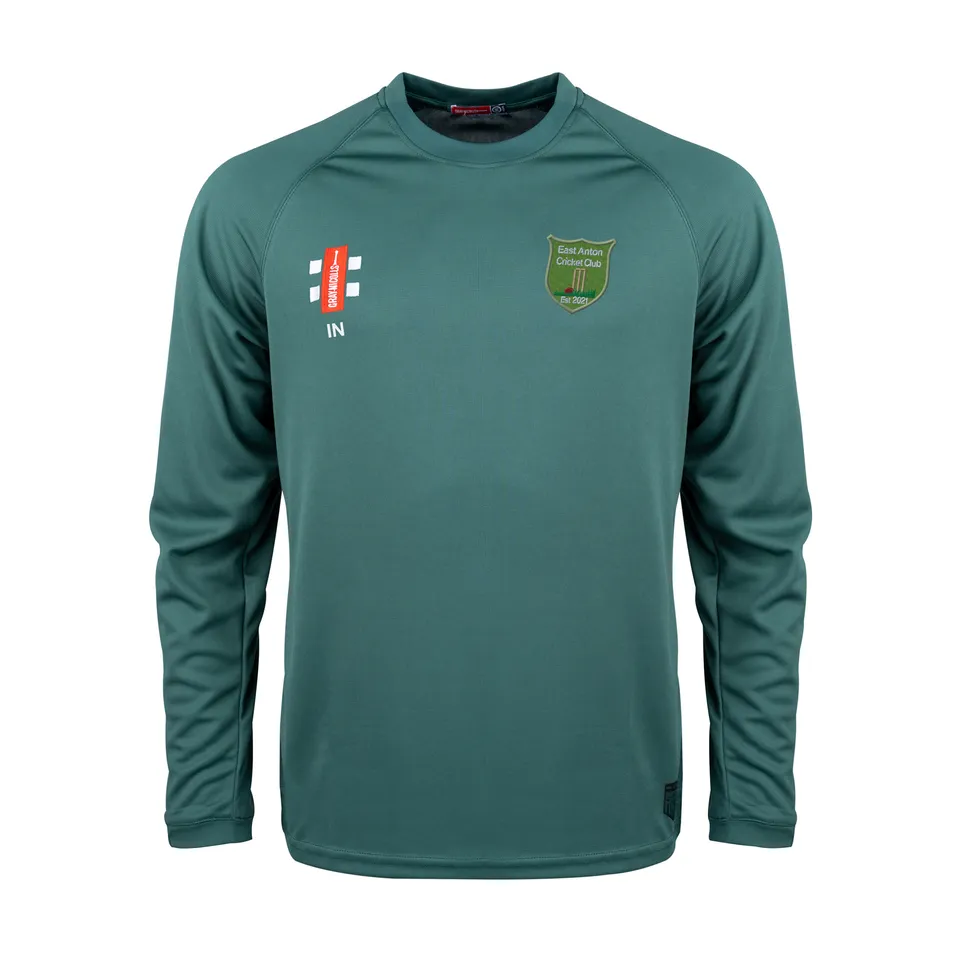 gray-nicolls-east-anton-cc-matrix-v2-maglia-manica-lunga-junior-verde image 1