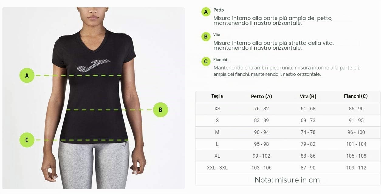 joma-academy-iv-t-shirt-donna image 5