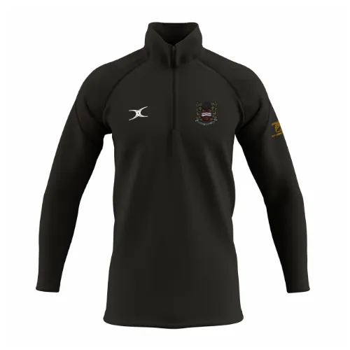 gilbert-rugby-whitby-rfc-senior-gts-pile-1-4-zip-nero-2 image 1