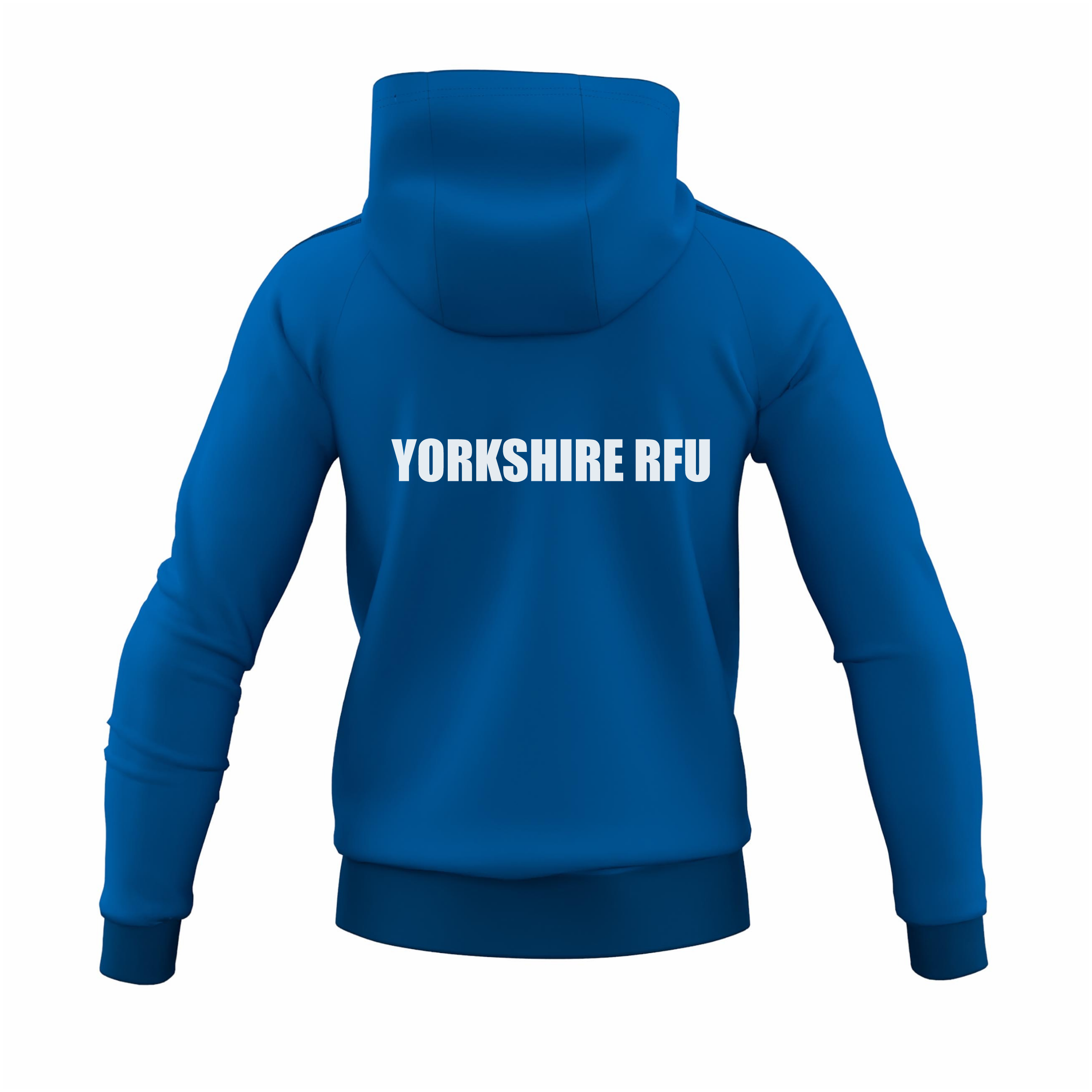 gilbert-rugby-yorkshire-rfu-gts-felpa-con-cappuccio-senior-royal image 2