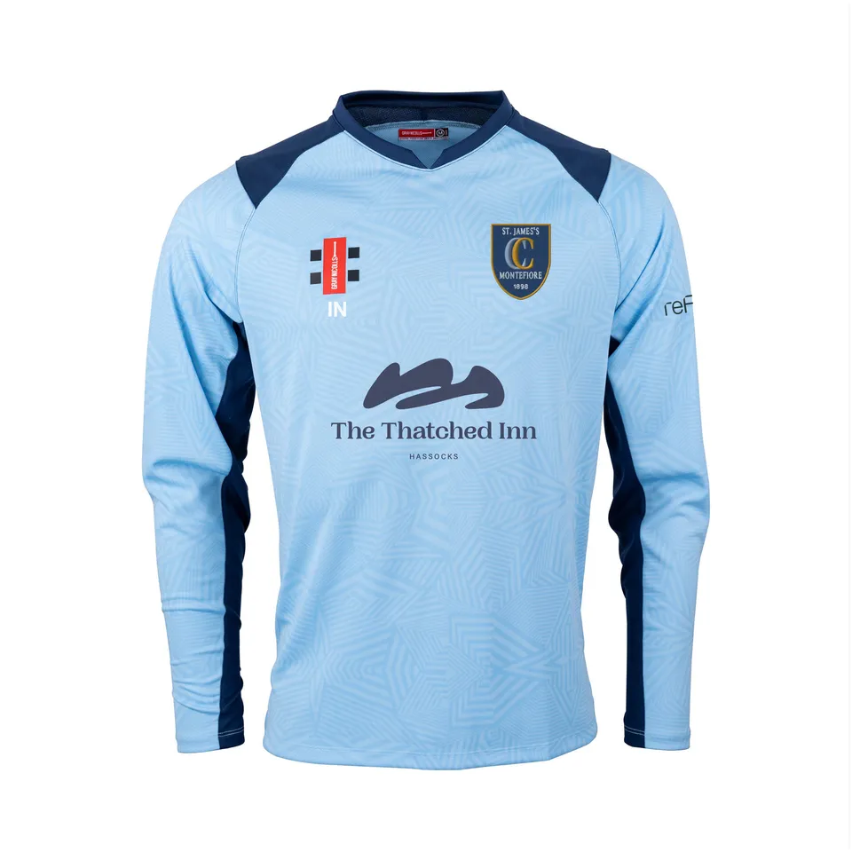 gray-nicolls-st-james-montefiore-senior-pro-performance-v2-t20-maglia-cricket-ma image 1