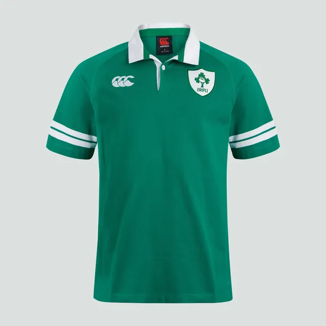 canterbury-ireland-heritage-jersey-uomo-green-manica-corta-maglia-rugby image 1