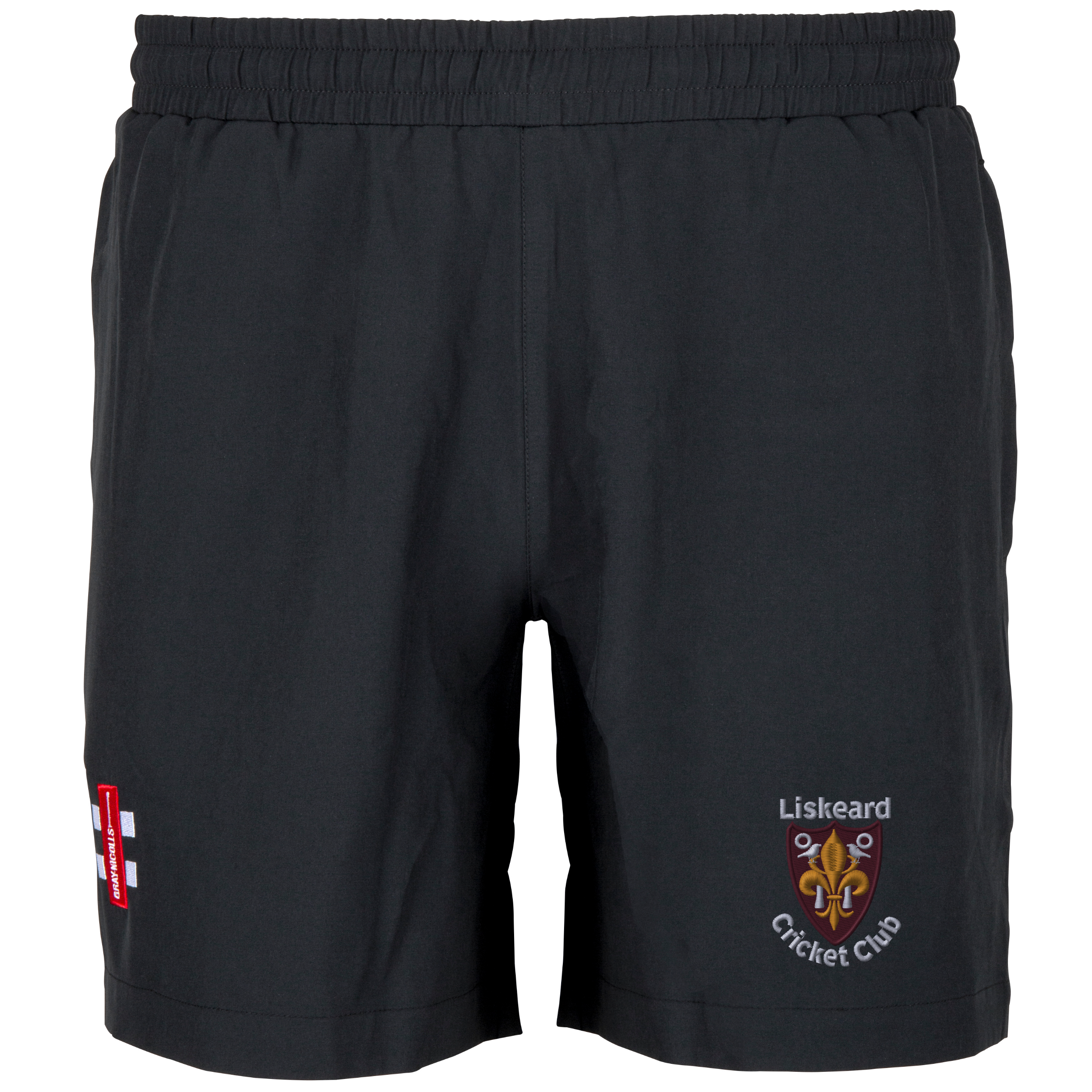 gray-nicolls-liskeard-cc-adulto-velocity-shorts-allenamento-nero image 1