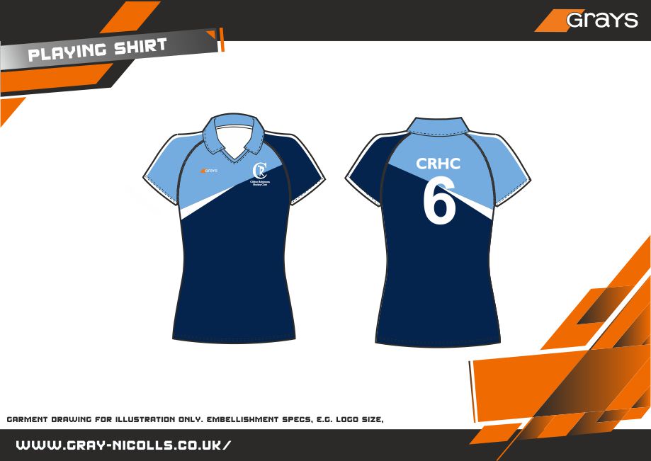grays-crhc-g550-maglia-training-donna-hockey-navy-adulto image 2