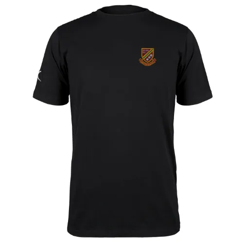 gilbert-rugby-heath-rufc-stainland-lions-rc-t-shirt-quest-senior-nera-cotone-org image 1
