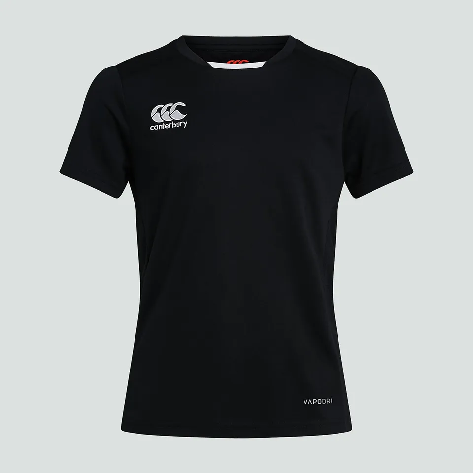 canterbury-club-dry-tee-black-maglietta-training-junior-nero image 1