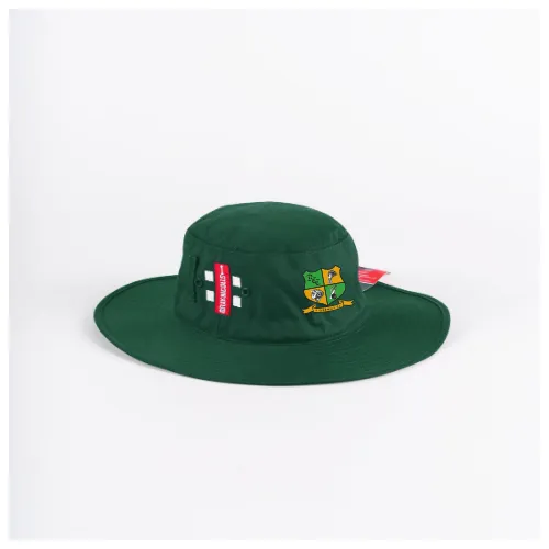 gray-nicolls-ridgeway-cc-senior-green-cappello-da-sole-cricket-in-cotone image 1