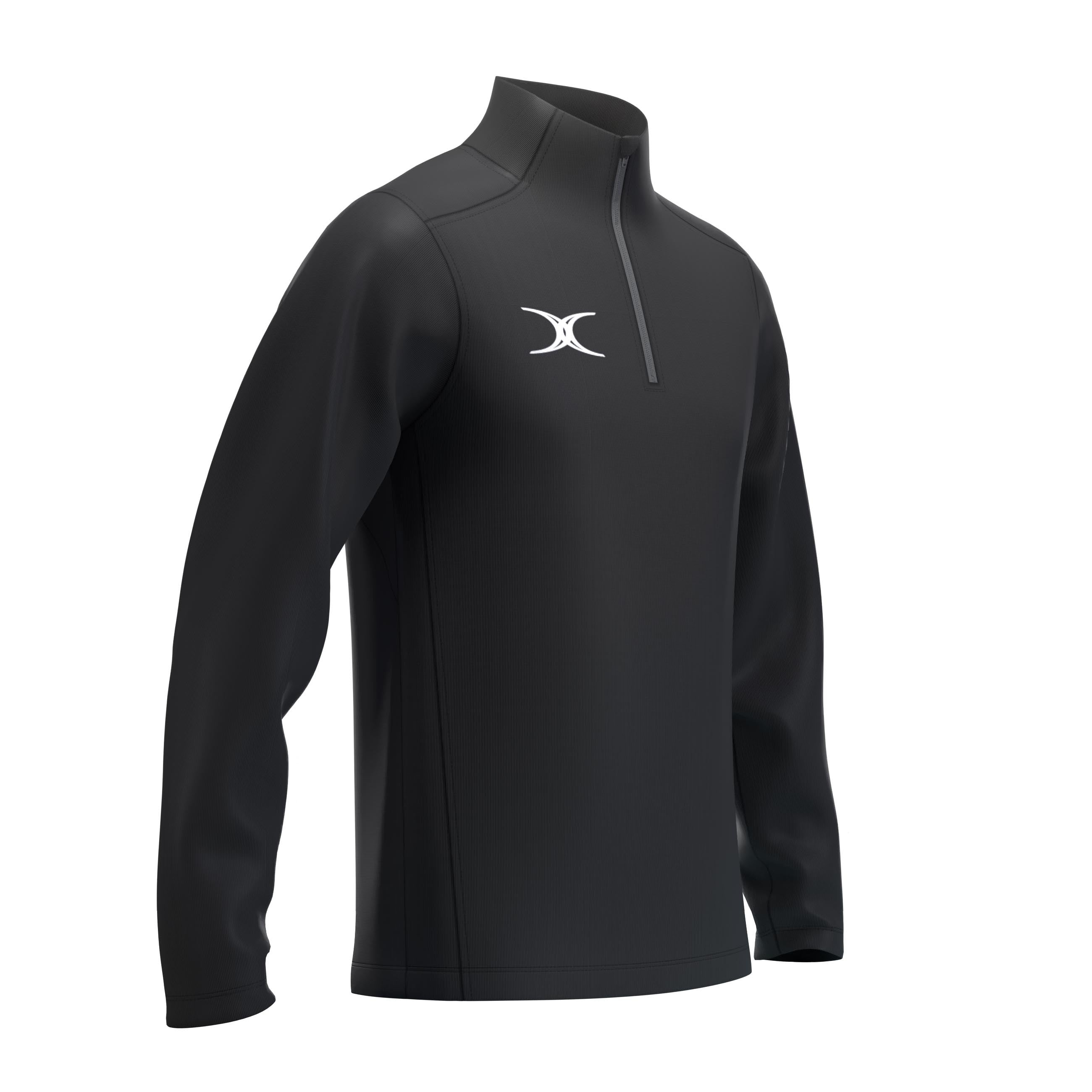 gilbert-rugby-atom-pile-1-4-zip-junior-nero image 6