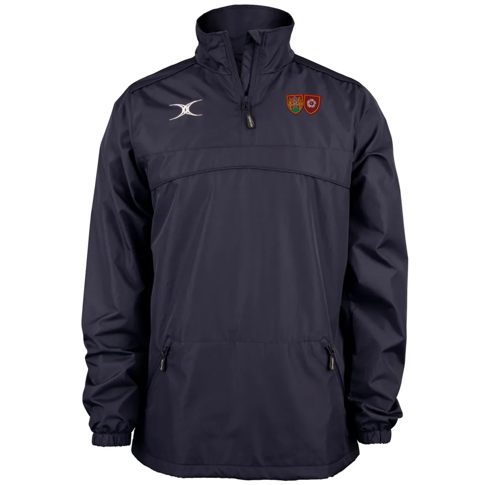 gilbert-rugby-old-northamptonians-ladies-rfc-giacca-1-4-zip-photon-blu-navy image 1