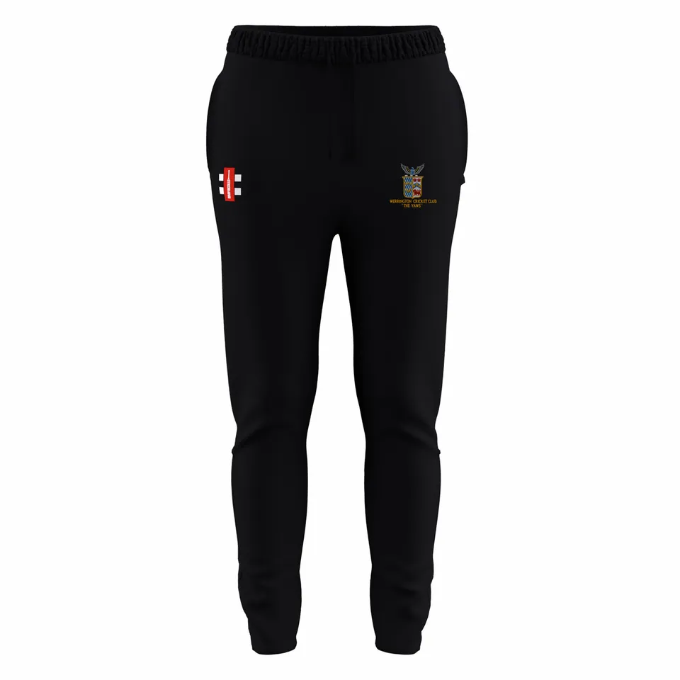 gray-nicolls-werrington-cricket-club-women-s-black-gts-training-trousers image 1