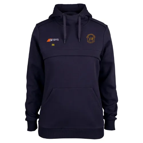 grays-mansfields-aztecs-junior-h-c-felpa-con-cappuccio-point-donna-blu-navy-scur image 1