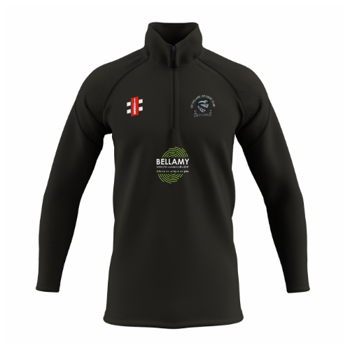 gray-nicolls-cricklade-cricket-club-felpa-pile-1-4-zip-gts-nera-senior image 1