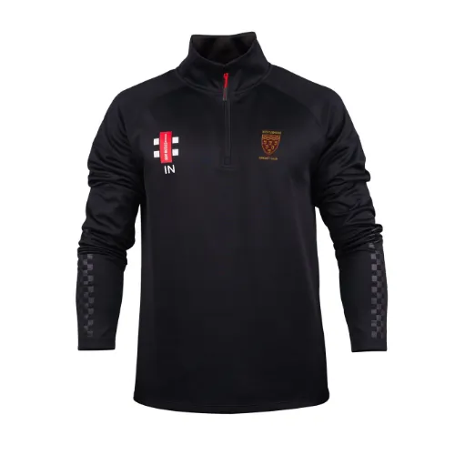 gray-nicolls-keynsham-cc-senior-pro-thermo-fleece-nero-giacca-pile-adulto image 1