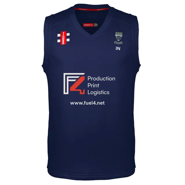 gray-nicolls-sunbury-cc-adult-pro-performance-match-slipover-navy-initials image 1