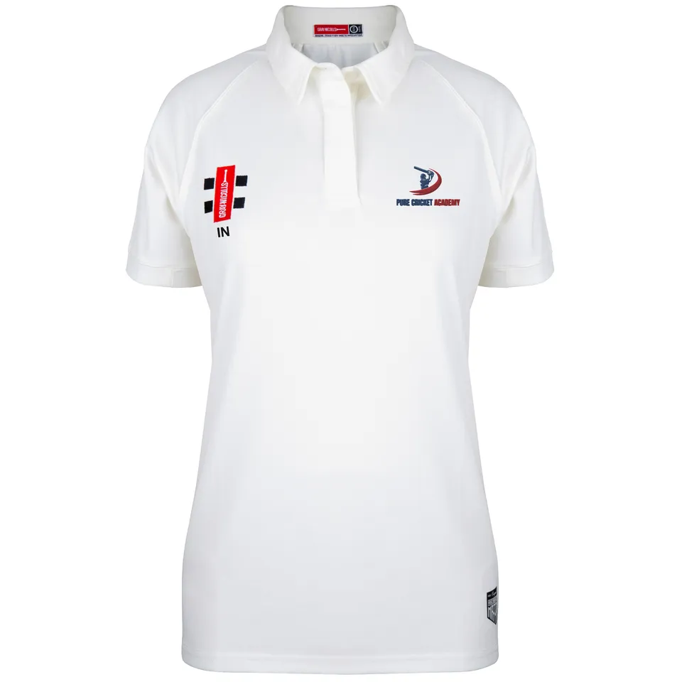 gray-nicolls-matrix-v2-maglia-cricket-s-s-donna-avorio-pure-cricket-academy image 1