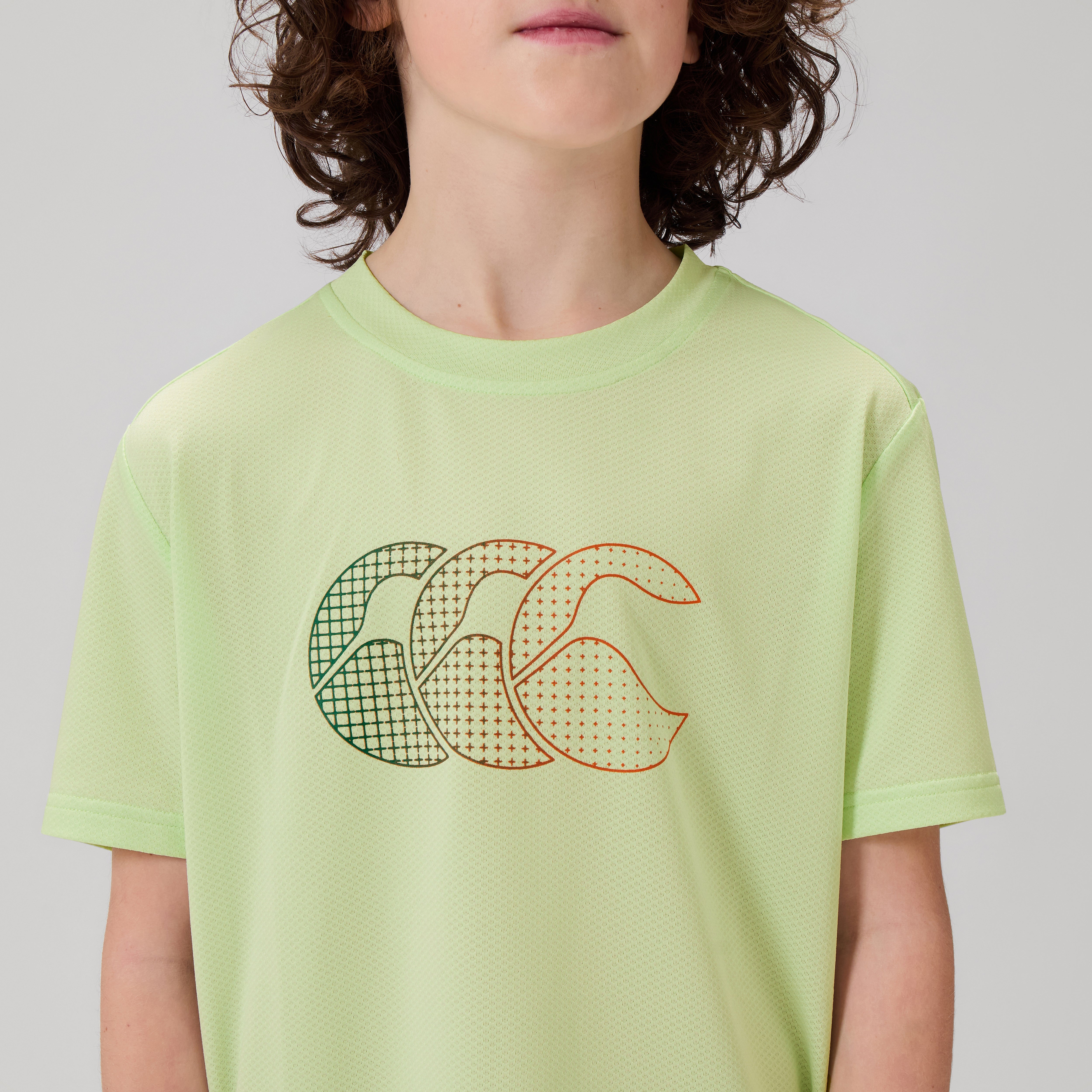 canterbury-tempo-tee-junior-unisex-t-shirt-training-verde image 7
