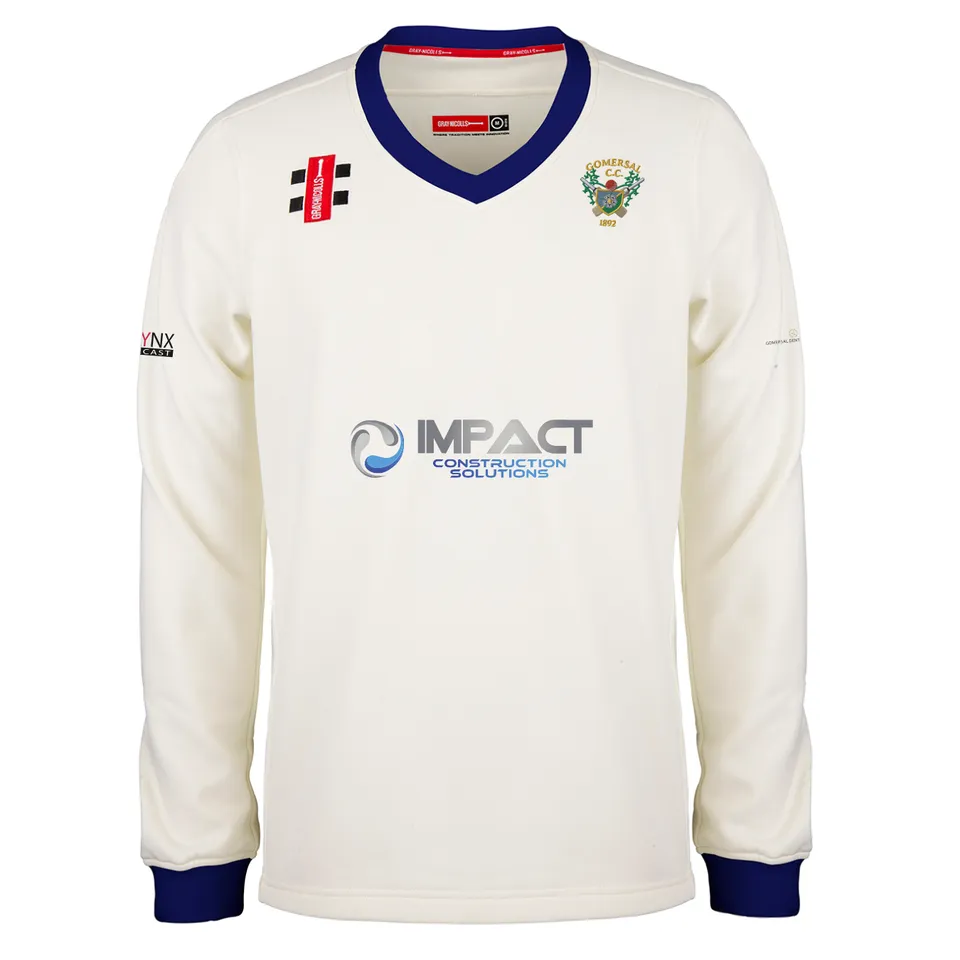 gray-nicolls-gomersal-cricket-club-senior-pro-performance-maglione-da-match-avor image 1